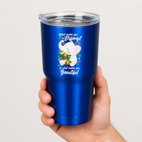 What Makes You Different Is What Makes You Beautiful Autism Tumbler