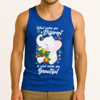 What Makes You Different Is What Makes You Beautiful Autism Tank Top