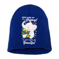 What Makes You Different Is What Makes You Beautiful Autism Short Acrylic Beanie