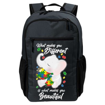 What Makes You Different Is What Makes You Beautiful Autism Daily Commute Backpack