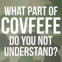 What Part of Covfefe Do You Not Understand? Legacy Tie Dye Trucker Hat