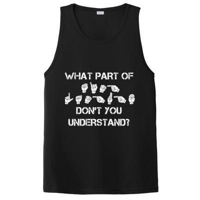 What Part Of Silent Language Don't You Understand PosiCharge Competitor Tank