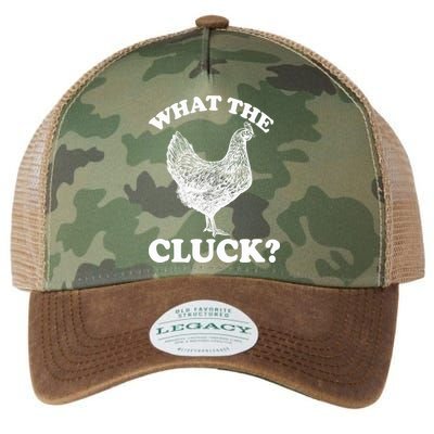 What the Cluck? Funny Chicken Legacy Tie Dye Trucker Hat