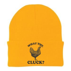 What the Cluck? Funny Chicken Knit Cap Winter Beanie