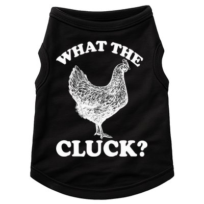 What the Cluck? Funny Chicken Doggie Tank