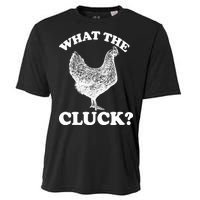 What the Cluck? Funny Chicken Cooling Performance Crew T-Shirt