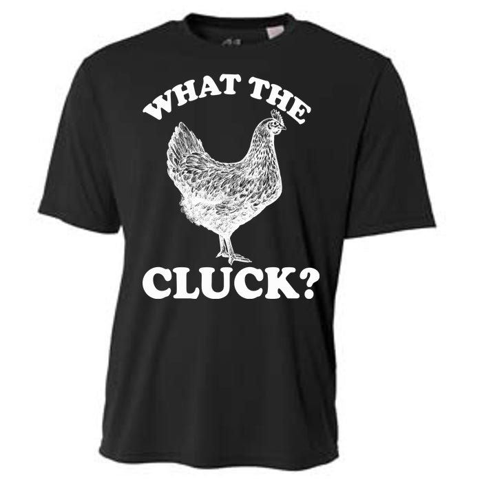 What the Cluck? Funny Chicken Cooling Performance Crew T-Shirt