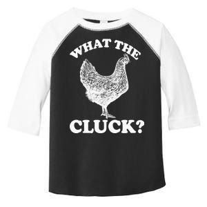 What the Cluck? Funny Chicken Toddler Fine Jersey T-Shirt