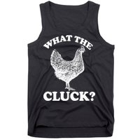 What the Cluck? Funny Chicken Tank Top