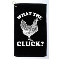 What the Cluck? Funny Chicken Golf Towel