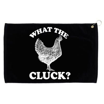 What the Cluck? Funny Chicken Grommeted Golf Towel