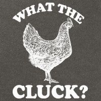 What the Cluck? Funny Chicken Cotton Canvas Backpack