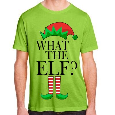 What The Elf Funny Family Matching Christmas Adult ChromaSoft Performance T-Shirt