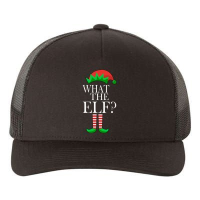 What The Elf Funny Family Matching Christmas Yupoong Adult 5-Panel Trucker Hat