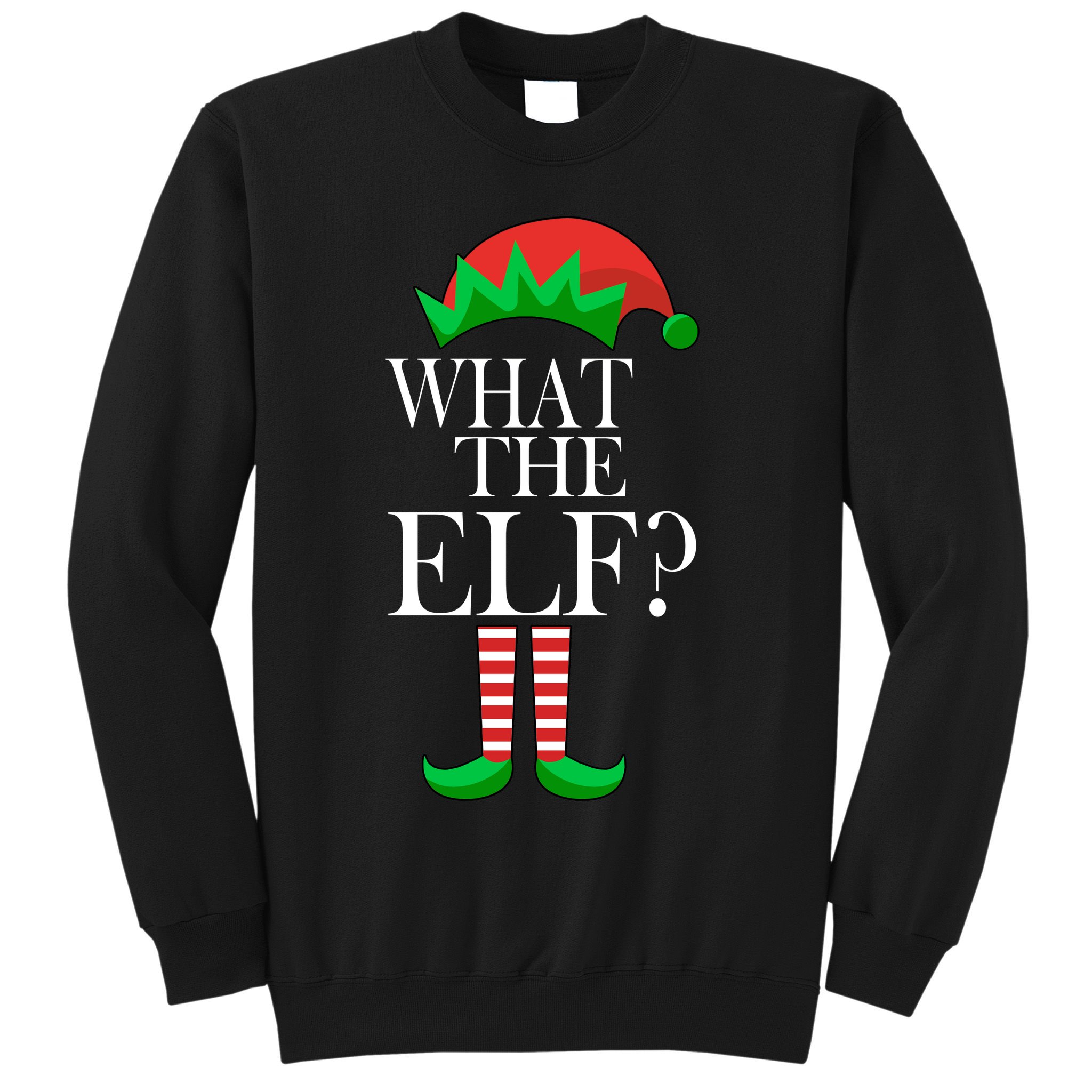 What The Elf Funny Family Matching Christmas Sweatshirt