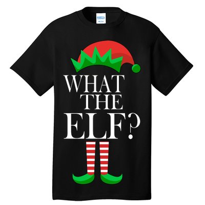 What The Elf Funny Family Matching Christmas Tall T-Shirt