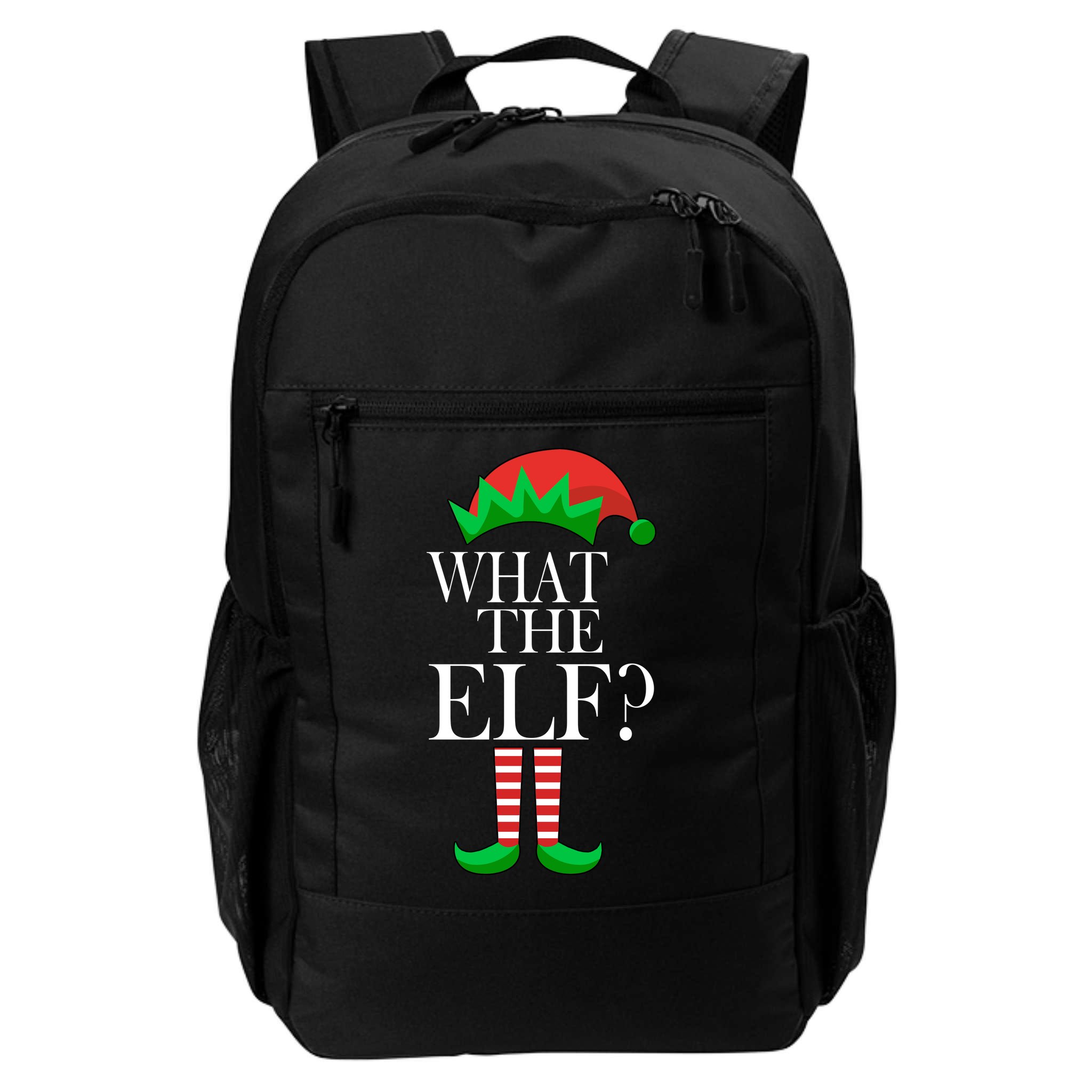 What The Elf Funny Family Matching Christmas Backpack