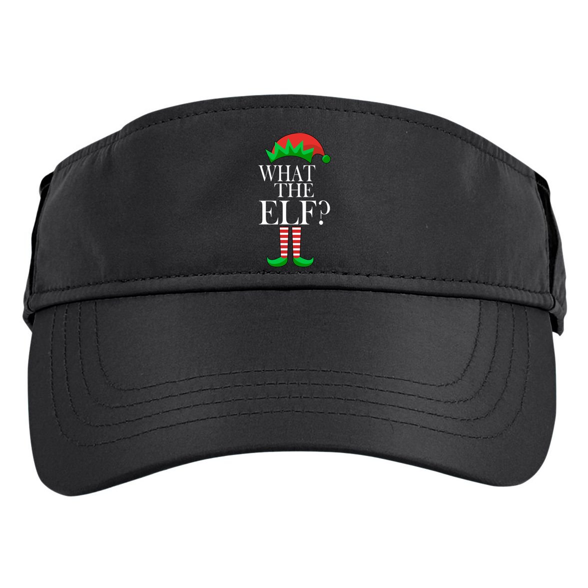 What The Elf Funny Family Matching Christmas Adult Drive Performance Visor
