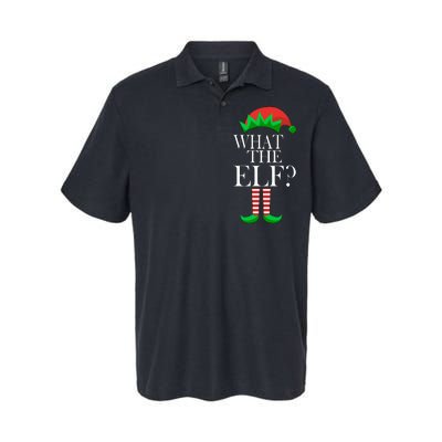 What The Elf Funny Family Matching Christmas Softstyle Adult Sport Polo