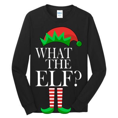 What The Elf Funny Family Matching Christmas Tall Long Sleeve T-Shirt