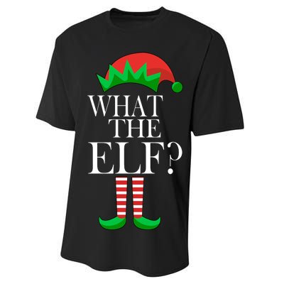 What The Elf Funny Family Matching Christmas Performance Sprint T-Shirt