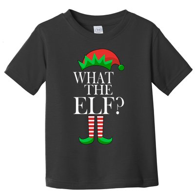 What The Elf Funny Family Matching Christmas Toddler T-Shirt