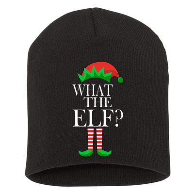 What The Elf Funny Family Matching Christmas Short Acrylic Beanie