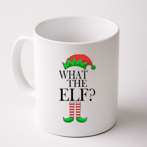 What The Elf Funny Family Matching Christmas Coffee Mug