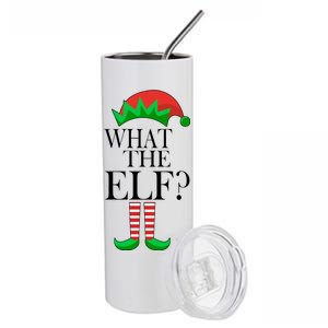 What The Elf Funny Family Matching Christmas Stainless Steel Tumbler