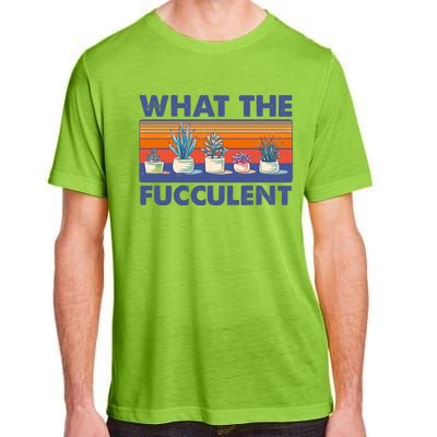 What The Fucculent Succulent Adult ChromaSoft Performance T-Shirt