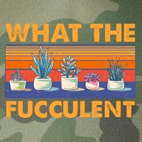 What The Fucculent Succulent Legacy Tie Dye Trucker Hat