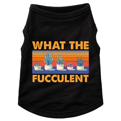 What The Fucculent Succulent Doggie Tank