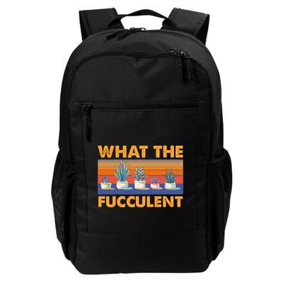 What The Fucculent Succulent Backpack