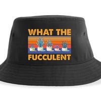 What The Fucculent Succulent Sustainable Bucket Hat