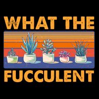 What The Fucculent Succulent 7-Panel Snapback Hat