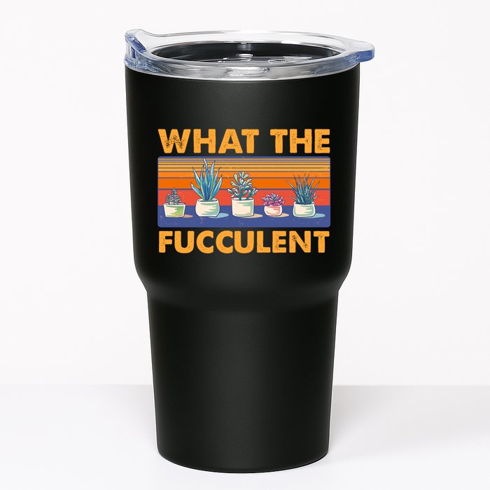 What The Fucculent Succulent Tumbler