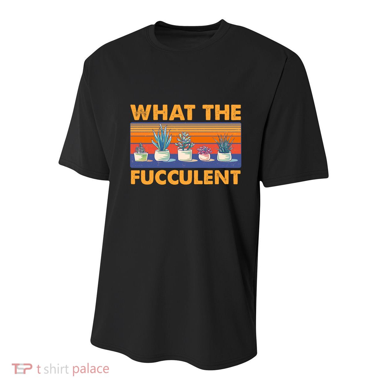 What The Fucculent Succulent Youth Performance Sprint T-Shirt