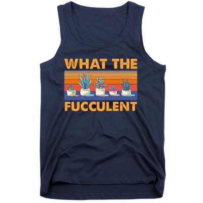 What The Fucculent Succulent Tank Top