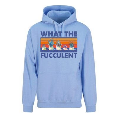 What The Fucculent Succulent Unisex Surf Hoodie