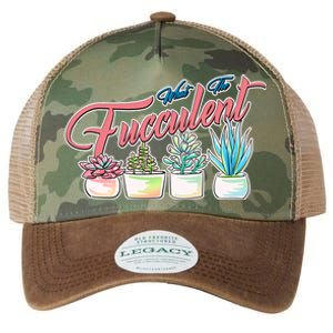 What the Fucculent Succulent Fanatic Plant Collector Legacy Tie Dye Trucker Hat