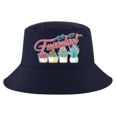 What the Fucculent Succulent Fanatic Plant Collector Cool Comfort Performance Bucket Hat