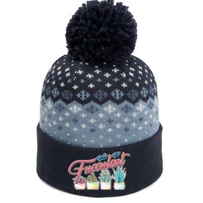 What the Fucculent Succulent Fanatic Plant Collector The Baniff Cuffed Pom Beanie