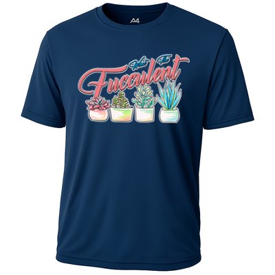 What the Fucculent Succulent Fanatic Plant Collector Performance Shirt