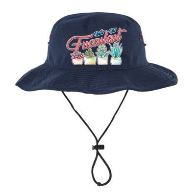 What the Fucculent Succulent Fanatic Plant Collector Legacy Cool Fit Booney Bucket Hat