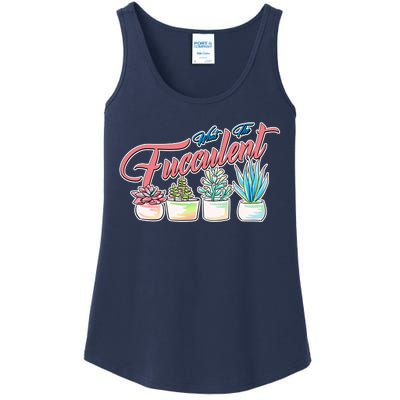 What the Fucculent Succulent Fanatic Plant Collector Ladies Essential Tank