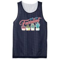 What the Fucculent Succulent Fanatic Plant Collector Mesh Reversible Basketball Jersey Tank