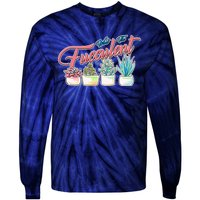 What the Fucculent Succulent Fanatic Plant Collector Tie-Dye Long Sleeve Shirt