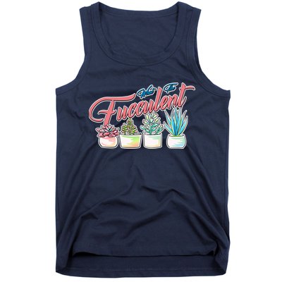 What the Fucculent Succulent Fanatic Plant Collector Tank Top