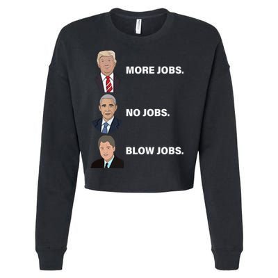 What The Presidents Have Given Us Cropped Pullover Crew