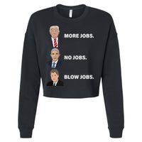 What The Presidents Have Given Us Cropped Pullover Crew